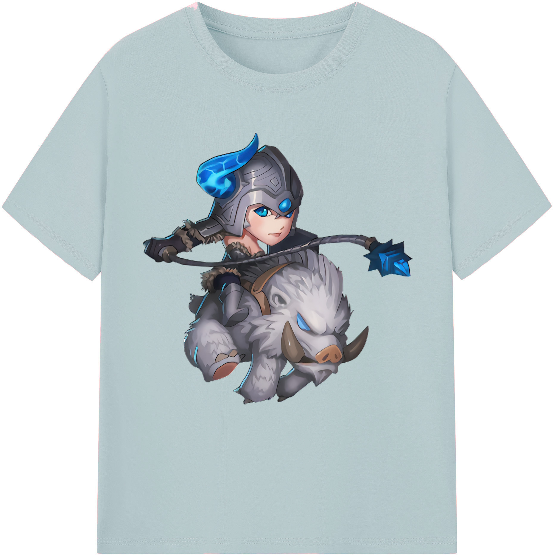 リーグ・オブ・レジェンド League of Legends LOL 綿100％半袖Tシャツ（フロントプリント）